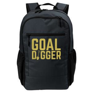 Goal Digger Design With Shovel Sales Team Motivational Daily Commute Backpack