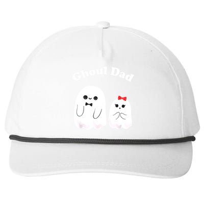 Ghoul Dad Daddy Ghost Father Funny Halloween Costume Snapback Five-Panel Rope Hat