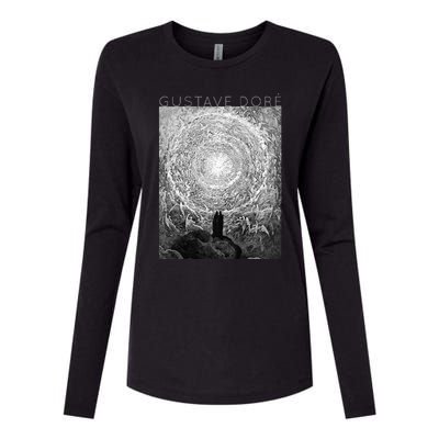 Gustave Doré Dante And Beatrice See God Art For Artists Womens Cotton Relaxed Long Sleeve T-Shirt