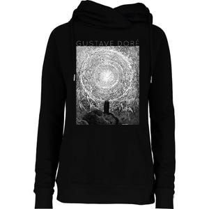 Gustave Doré Dante And Beatrice See God Art For Artists Womens Funnel Neck Pullover Hood