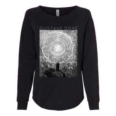 Gustave Doré Dante And Beatrice See God Art For Artists Womens California Wash Sweatshirt