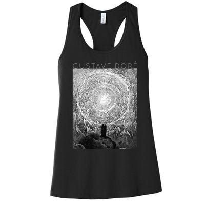 Gustave Doré Dante And Beatrice See God Art For Artists Women's Racerback Tank