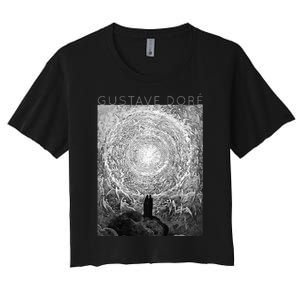 Gustave Doré Dante And Beatrice See God Art For Artists Women's Crop Top Tee