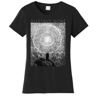 Gustave Doré Dante And Beatrice See God Art For Artists Women's T-Shirt