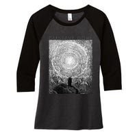 Gustave Doré Dante And Beatrice See God Art For Artists Women's Tri-Blend 3/4-Sleeve Raglan Shirt