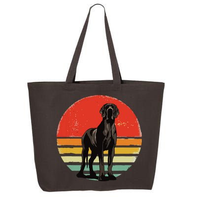Great Dane Dog Lover Retro Vintage 70s Dog Pet 25L Jumbo Tote