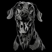Great Dane Dog Animal Graphic Tees For Men Women Baby Bodysuit