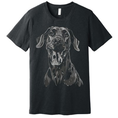 Great Dane Dog Animal Graphic Tees For Men Women Premium T-Shirt