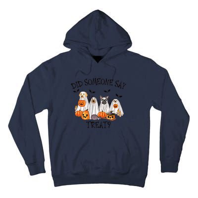 Ghost Dogs Did Someone Say Treat Tall Hoodie