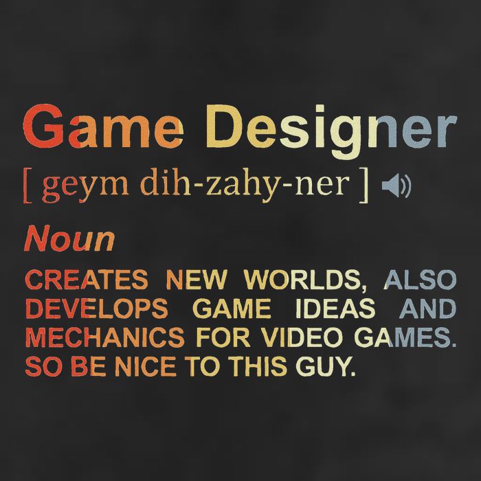 Game Designer Definition Game Programmer Game Dev Cool Comfort Performance Bucket Hat