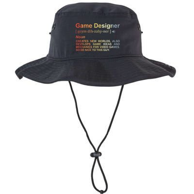 Game Designer Definition Game Programmer Game Dev Legacy Cool Fit Booney Bucket Hat