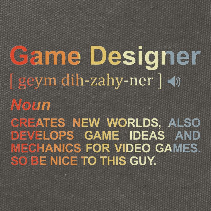 Game Designer Definition Game Programmer Game Dev Cotton Canvas Backpack