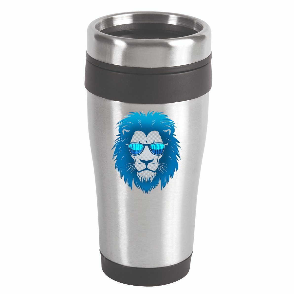Game Day Detroit Football Sports Fan 16oz Travel Tumbler