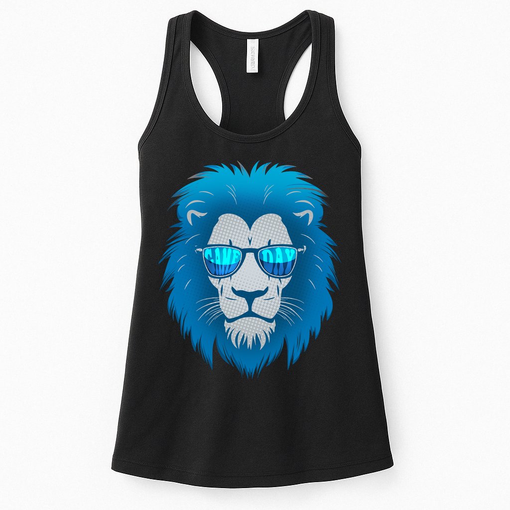 Game Day Detroit Football Sports Fan Womens Tank Top