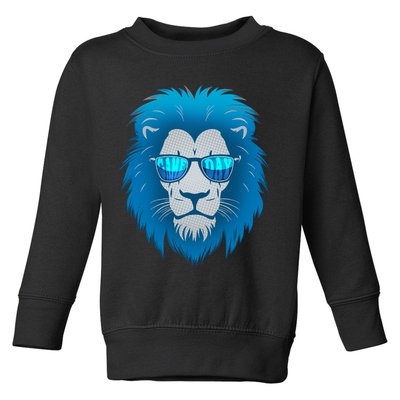 Game Day Detroit Football Sports Fan Toddler Sweatshirt