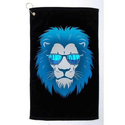 Game Day Detroit Football Sports Fan Platinum Collection Golf Towel