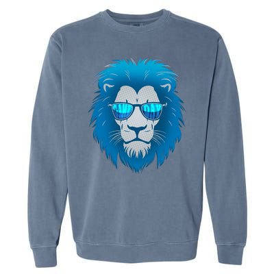 Game Day Detroit Football Sports Fan Garment-Dyed Sweatshirt