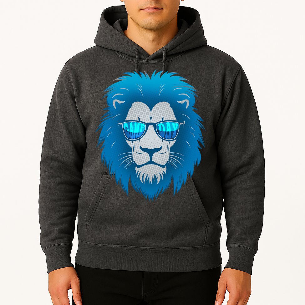 Game Day Detroit Football Sports Fan Hoodie