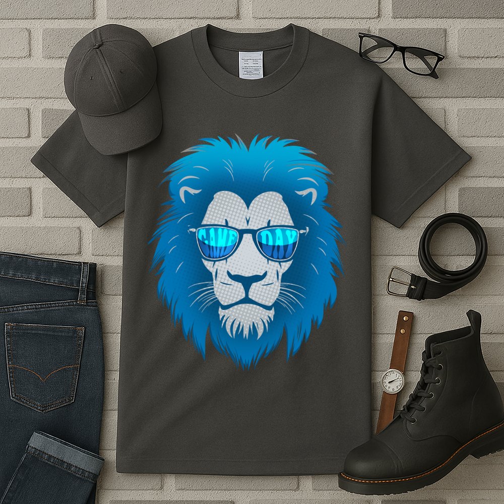 Game Day Detroit Football Sports Fan Tall T-Shirt