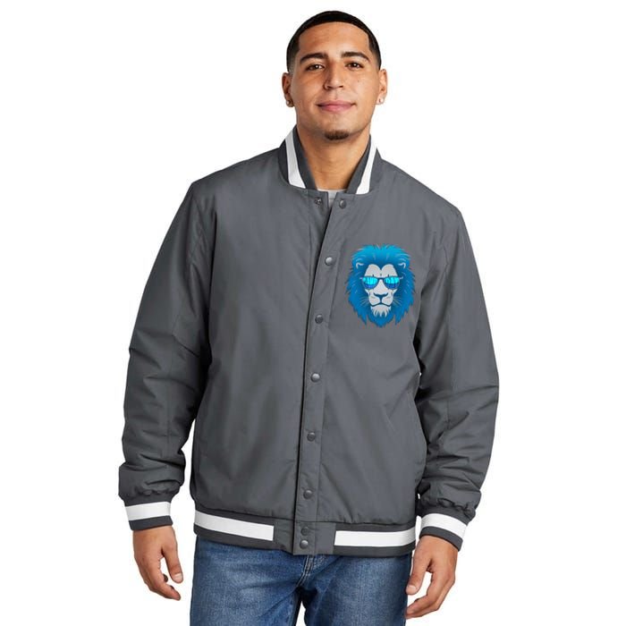 Game Day Detroit Football Sports Fan Insulated Varsity Jacket