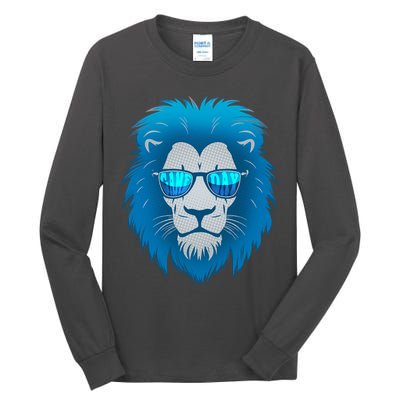 Game Day Detroit Football Sports Fan Tall Long Sleeve T-Shirt