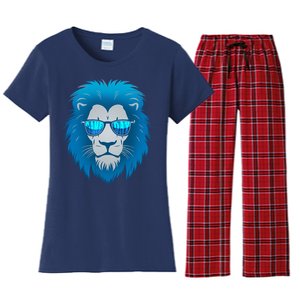 Game Day Detroit Football Sports Fan Women's Flannel Pajama Set