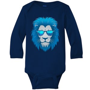 Game Day Detroit Football Sports Fan Baby Long Sleeve Bodysuit