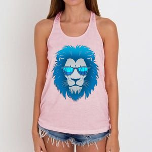 Game Day Detroit Football Sports Fan Women's Knotted Racerback Tank