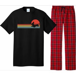 gift Dachshund dachshund dog silhouette retro Pajama Set