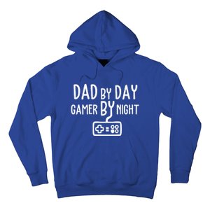 Gamer Dad Dad By Day Gamer By Night Funny Gaming Dad Great Gift Hoodie