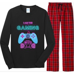 Gaming Dad Dad Gamers Gaming Meaningful Gift Long Sleeve Pajama Set