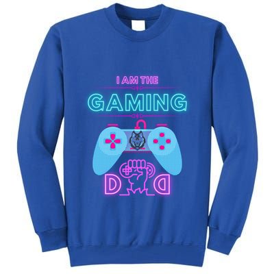 Gaming Dad Dad Gamers Gaming Meaningful Gift Tall Sweatshirt
