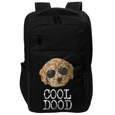 Golden Doodle Dood Goldendoodle Mom Dog Glasses Ee Impact Tech Backpack