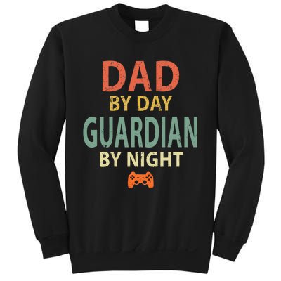 Gamer Dad. Dad by Day Guardian By Night Gaming Sweatshirt