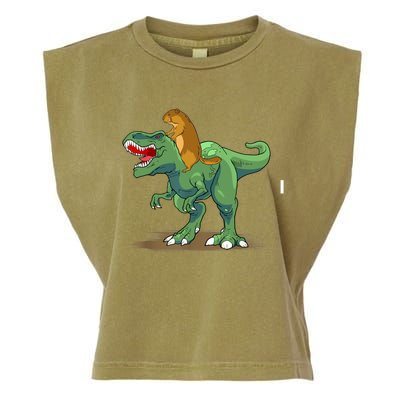 GroundHog Day Dinosaur Gift Shadow Garment-Dyed Women's Muscle Tee