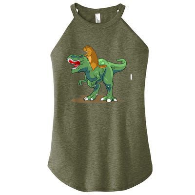 GroundHog Day Dinosaur Gift Shadow Women's Perfect Tri Rocker Tank