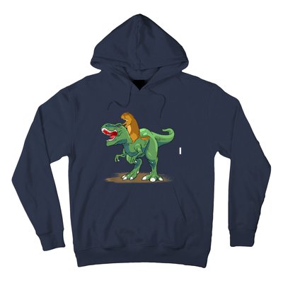 GroundHog Day Dinosaur Gift Shadow Hoodie