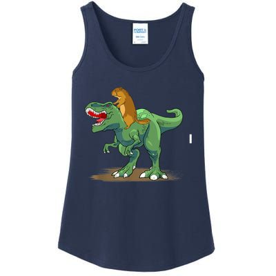 GroundHog Day Dinosaur Gift Shadow Ladies Essential Tank