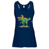 GroundHog Day Dinosaur Gift Shadow Ladies Essential Flowy Tank