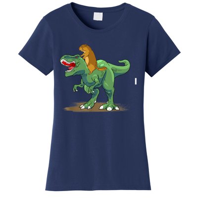 GroundHog Day Dinosaur Gift Shadow Women's T-Shirt