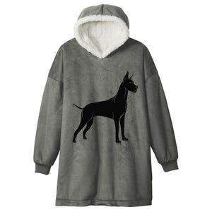 Great Dane Dog Hooded Wearable Blanket