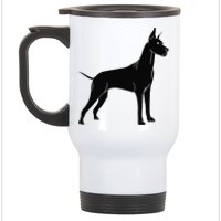 Great Dane Dog Stainless Steel Travel Mug