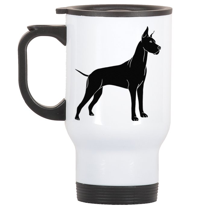 Great Dane Dog Stainless Steel Travel Mug