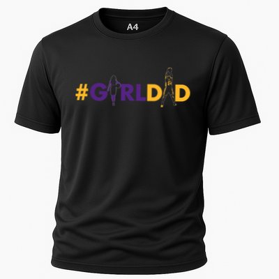 Girldad Girl Dad Father Of Daughters Girl Dad  Performance Shirt