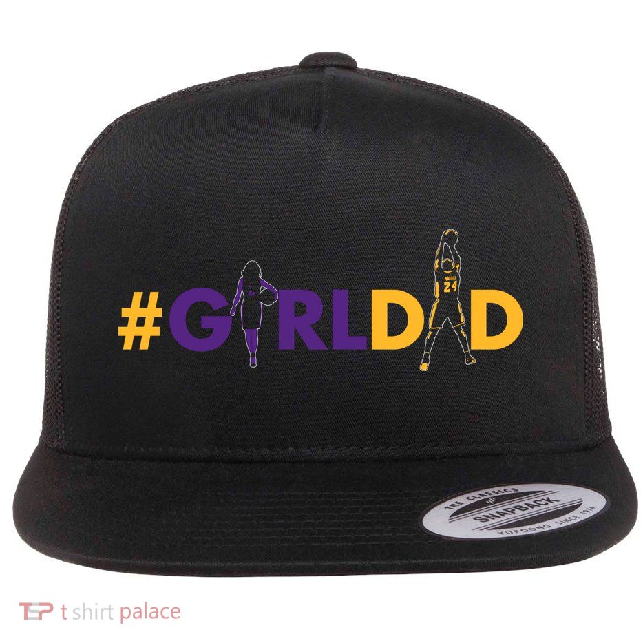 Girldad Girl Dad Father Of Daughters Girl Dad  Flatbill Hat