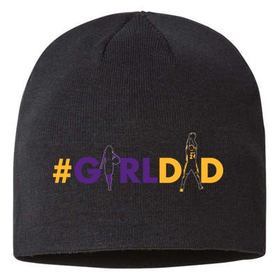 Girldad Girl Dad Father Of Daughters Girl Dad  Sustainable Beanie