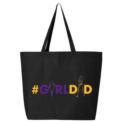 Girldad Girl Dad Father Of Daughters Girl Dad  25L Jumbo Tote