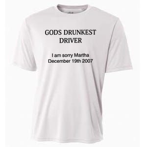 Gods Drunkest Driver December 2007 Cooling Performance Crew T-Shirt