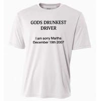 Gods Drunkest Driver December 2007 Cooling Performance Crew T-Shirt