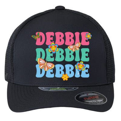 Groovy Debbie Debbie First Name Flexfit Unipanel Trucker Cap